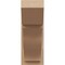Ekena Millwork 7 1/2-in W x 18-in D x 18-in H Funston Slat Rough Cedar Woodgrain TimberThane Outlooker, Primed Tan OUTUR075X18X18FST24RCPR - alternate 4